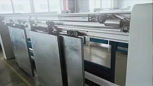 وحدة تشغيل الأبواب المنزلقة التلسكوبية